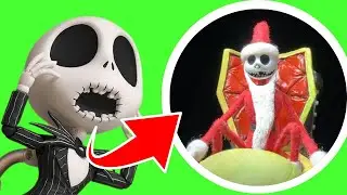 Crafting a Miniature Jack Skellington for the Sleigh in Tim Burton's Nightmare Before Christmas
