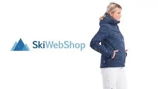 Peak Performance, Lanzo, ski jacket, women, decent blue