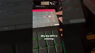 I record guitar parts directly to the MPC.