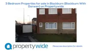 3 Bedroom Properties for sale in Blackburn (Blackburn With Darwen) on Propertywide