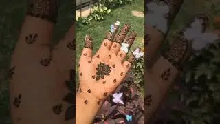 Simple Arabic Mehendi Design | Elegant & Fast Henna for Every Occasion 🌙 #mehndi