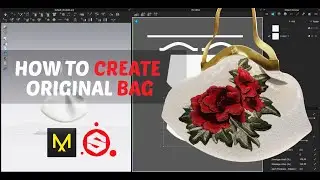 How to create ORIGINAL BAG in Marvelous Designer and Substance Painter