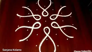 🌺5*3 Точка🌺Новый год🌺Маргажи🌺Санкранти🌺Легко Просто Красиво🌺Традиционный Тайский Велли Камби Колам