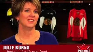 Sports Nutrition Tips: Feel good with real food, ProTips4U interview with Julie Burns