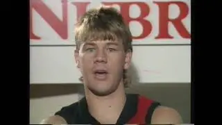 Mark Harvey on Football Record Video Essendon Football Club