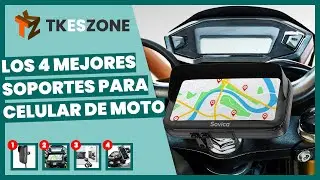 Los 4 mejores soportes para celular de moto