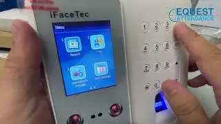 ITBOX iFacetec How to Delete User Cara Delete Staff Face Recognition Attendance Machine