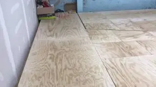 SL, Building a Studio Pt. 9 Soundproof Floor finished