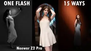 15 Off Camera Flash Set-ups with One Speedlight Neewer Z2 Pro