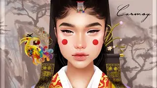 'Korean Bride' IMVU Speedpaint *GIMP*