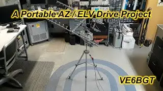 Portable Azimuth Elevation Satellite Ant Rotor Project