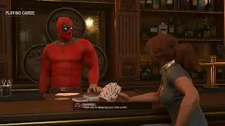 Marvel's Midnight Suns - Deadpool lets the main character talk to the Player