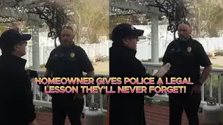 Cops Trespass & Accuse Man Of Breaking Into His Own Home!