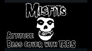 Misfits- Attitude BASS COVER WITH TABS