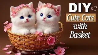 How To Make A Cat | Paper Craft | Cat 🐱 Toy | Bottle Crafts Ideas