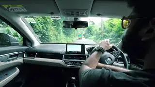 Curvy Hill Driving. Honda Elevate Manual. 