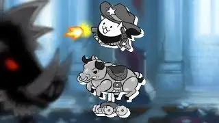 The Battle Cats | Update 7.0 | True Form Gunslinger cat: Rodeo Cat
