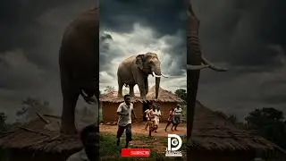 When nature surprises you! 🐘✨