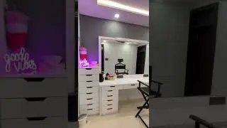 I'm Isha, a makeup artist. Watch my room transform into a serene wake-up studio!