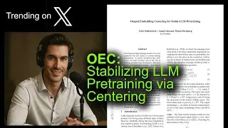 OEC: Stabilizing LLM Pretraining via Centering