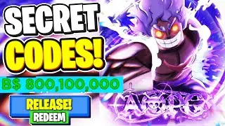 Коды игры One Piece Новые коды Roblox AOPG GEAR 5
