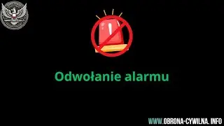 Sygnał alarmowy - odwołanie alarmu, 3 min