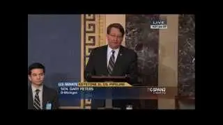 Senator Peters Introduces Pipeline Safety Amendments
