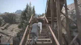 Death by Broken Bottle GTA 5 (V)
