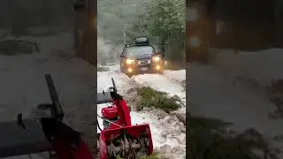 HONDA PILOT VTM-4 in deep mud/snow