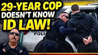 Полицейский с 30-летним стажем не понимает основ права &mdash; незаконное лишение свободы аудитора