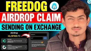 Free Dogs Airdrop Claim Process | Free Dogs Listing Date | Freedogs Token Price | Freedogs listing