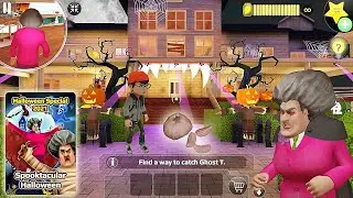 Scary Teacher 3D - Spooktacular Halloween - Bat Romance New Update V5.13 Gameplay Walkthrough