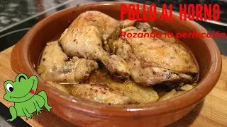 MUSLOS de POLLO al HORNO con PATATAS y CERVEZA!!!!