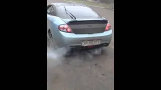 hyundai coupe tuscani tiburon exhaust 2.0