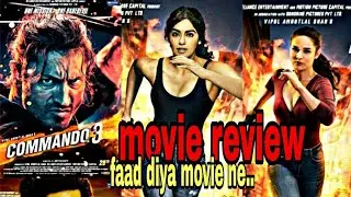 Commando 3 movie public review|| first day first show || vidyut jamwal||adah sharma