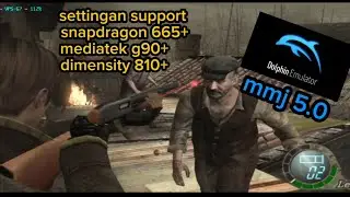 Settingan terbaru Resident evil 4 wii (USA) Dolphin mmj 5.0 support all device