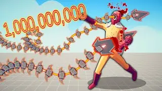 ONE BILLION DAMAGE INFERNAL WHIP vs EVERY UNIT | TABS - Totally Accurate Battle Simulator