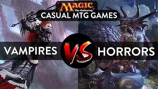 MTG GAMEPLAY: HORROR TRIBAL VS VAMPIRE TRIBAL  (MTG quarter final)