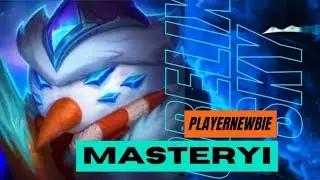 Player Newbie pasti bisa -League of legend wildrift//Masteryi