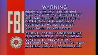 FBI Warning/Warning/Disney Educational Productions (1989)