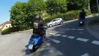 Vespa GTS Hanseaten Tour - Hosteinische Schweiz Plön Bosau (großer Plöner See)