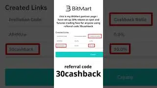 Save 30% on BitMart Sign Up Bonus | BitMart Referral Code is 30cashback