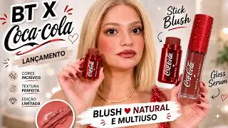 🥤COCA-COLA x BRUNA TAVARES/Blushes Drink Please, Crush Time, Classic Brown + Gloss Brown Fizz.