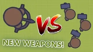 Moomoo.io - New Bow VS New Hammer! NEW WEAPONS!