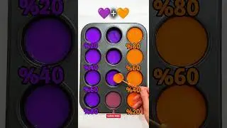 20% Purple to 60% Orange | Can You Predict the Shift? 🙄