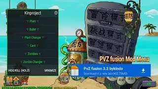 Plants Vs Zombies fusion 3.2 mod menu multi planting Unlimited Coin Spawn Zombie | PVZ Fusion