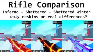 BIG Paintball | Inferno + Shattered + Winter Rifle, Effects, Zoom, Fire Rate Comparison | 2022 June