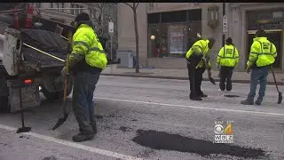 Potholes Appear On Boston Roads Earlier Than Usual