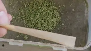 Packing a king size cone joint #medical #indoorplants #joint #weed #howto 