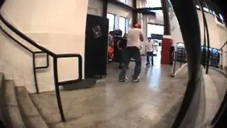 josh falls then skateboard hits face